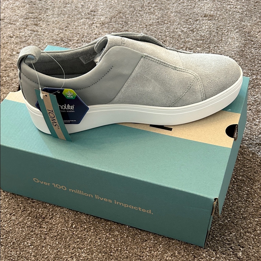 TOMS Women’s Mid Grey Ortholite Shoes
